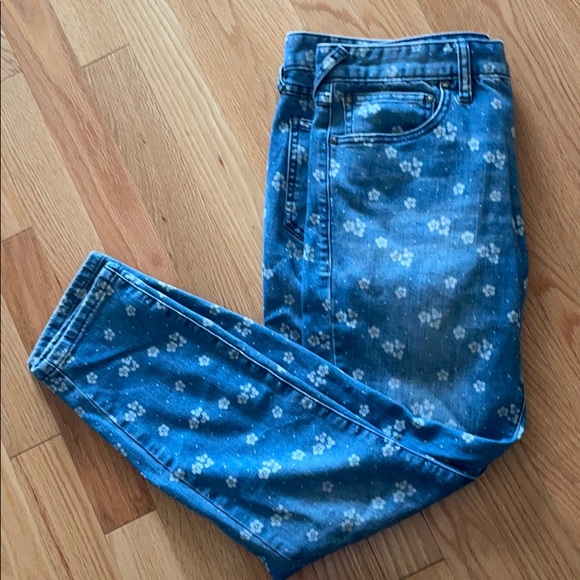 Free People Denim - Free people printed jeans